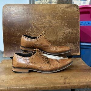 Stacy Adams Brown Leather Loafers